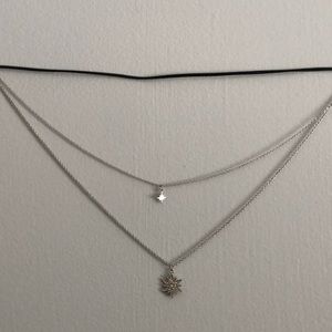 American Eagle Layered Necklace